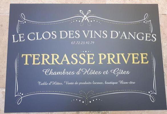 Chambres D Hotes Le Clos Des Vins D Anges Saint-Pierre-des-Champs Bagian luar foto